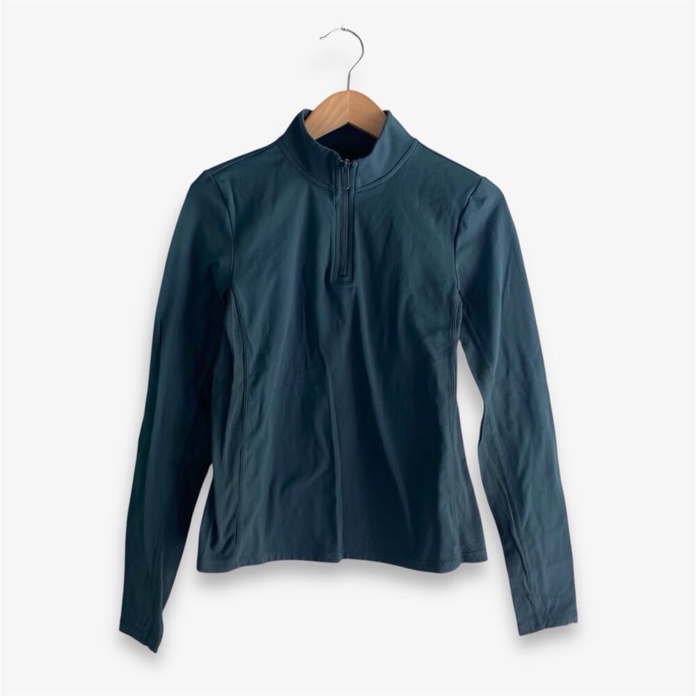 FLX Activewear Quarter Zip Top Warrior Green Women’s Small